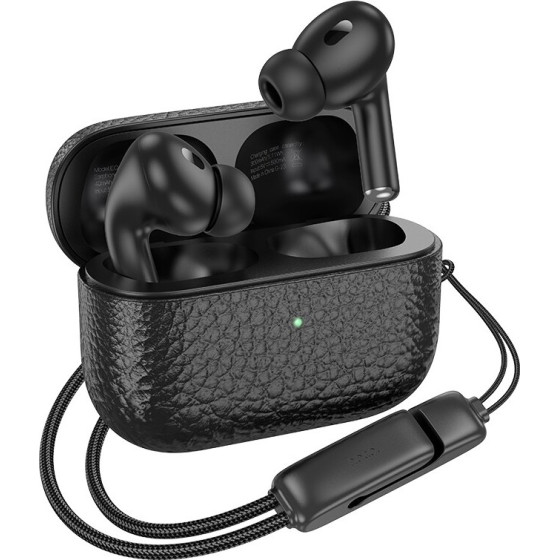 Hoco Wireless Hands Free TWS V5.3 320mAh 7 ���� ����������� �� LED ����� ��� ������� �� Siri ����� - (EQ9 Duke)