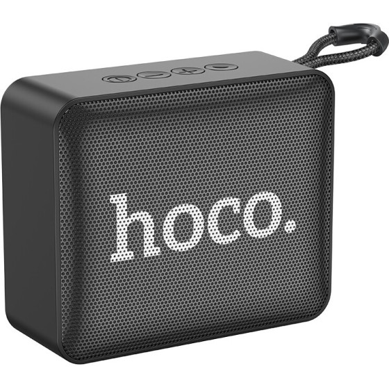 Hoco ������ ����� Wireless Sports BT 5.2 ����� 1200mAh 5W �� FM ��� Micro-SD - (BS51 Gold Brick)
