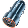 Hoco ��������� ����������� Blue Whale USB-C PD20W �� USB 18W QC3.0 5V/3A ���� - (Z46A)