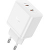Hoco ��������� �������� �� 2 ������� �������� USB-C �������� PD45W ������ - (N35 Streamer)