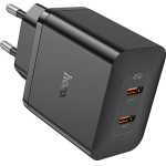 Hoco ��������� �������� �� 2 ������� �������� USB-C �������� PD45W ������ - (N35 Streamer)