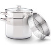LAMART ��������� ��������� �� ��������� & ������ ����� 22cm 6lt Stainless Steel - (LT1067)