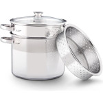 LAMART ��������� ��������� �� ��������� & ������ ����� 22cm 6lt Stainless Steel - (LT1067)