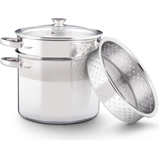LAMART ��������� ��������� �� ��������� & ������ ����� 22cm 6lt Stainless Steel - (LT1067)