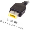 Akyga ����������� Laptop 20V / 3.25A 65W �� ����� Slim Tip ������� �� Lenovo - (AK-ND-24)