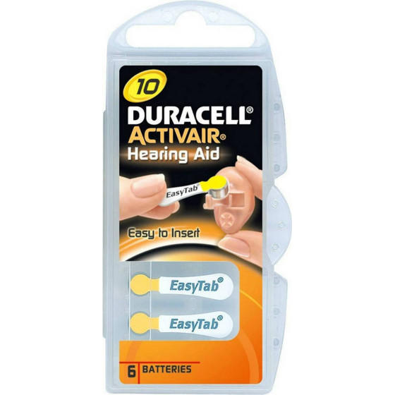 Duracell ��������� ���������� ��������� 10 Activair 1,45V ���. 6