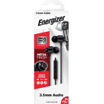 Energizer Hands Free CIA10 Metal Stereo 3.5mm ����� �� ��������� ��� ������� ��������� ����������� 1.2� - (CIA10BK)