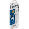 Energizer Hands Free Metal Stereo 3.5 mm �� ��������� Lightning MFI �� 3.5 mm ��� ������� ����������� 1.2 ����� - (UIL35WH2)