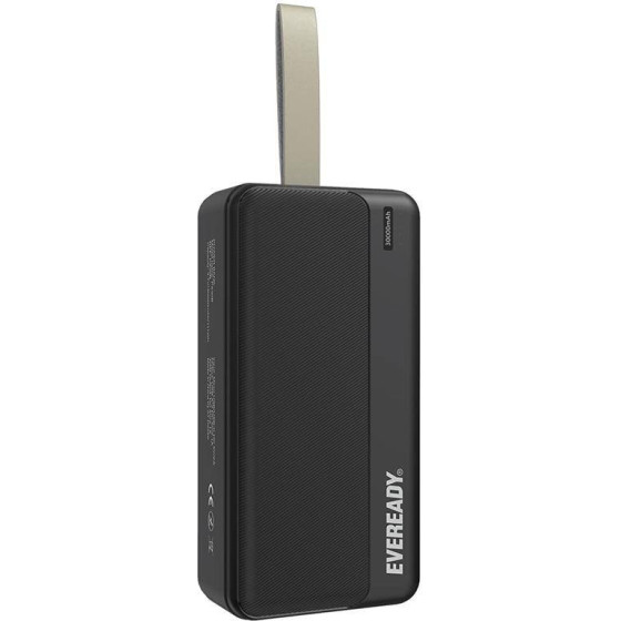 Energizer Power Bank Eveready Slim 30000mAh 2A �� 2x USB 2.0 ��� LED ������� ��������� ����� - (PX30B)