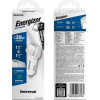 Energizer ��������� ����������� �� PD, QC �� ����� USB-C/USB-A 38W/4A ����� - (D38WS)