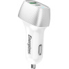 Energizer ��������� ����������� �� PD, QC �� ����� USB-C/USB-A 38W/4A ����� - (D38WS)