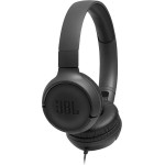 JBL ��������� Stereo On-ear 3.5mm Pure Bass Sound �� ��������� T500BLK ����� - (Tune 500)