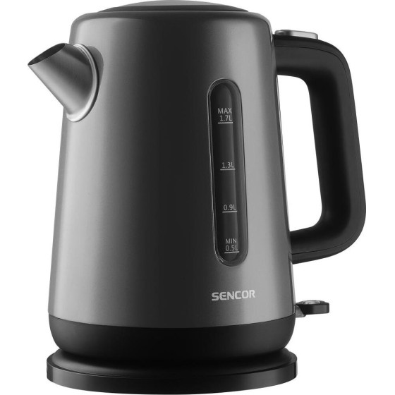 Sencor ��������� Premium Stainless 1,7lt 2200W ���� - (SWK 1753BK)
