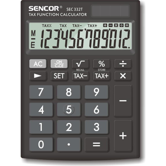 Sencor ������������ Dual 12 ������ LCD Display - (SEC 332 T)