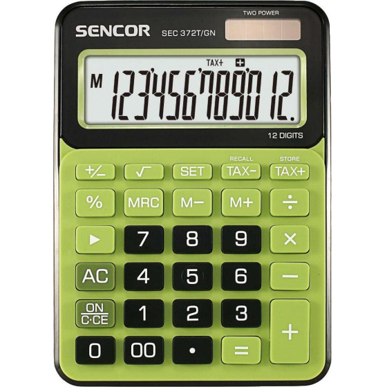 Sencor ������������ Dual 12 ������ LCD Display ������� - (SEC 372T/GN)