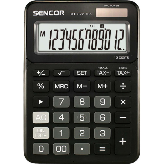 Sencor ������������ Dual 12 ������ LCD Display ����� - (SEC 372T/BK)