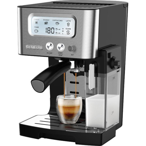 Sencor ������ Espresso ����������� 15Bar 1.450W ����� - (SES 4090SS)