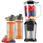 Sencor �������� Set Smoothie Maker 600/900ml 800W ����� - (SBL 7550SS)