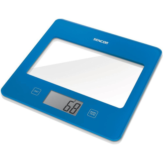 Sencor ������� �������� 5kg UltraSlim Glass ���� - (SKS 5032BL)