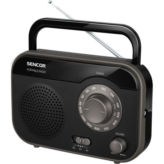 Sencor ������ ��������� AM/FM 1W RMS ����� - (SRD 210 B)