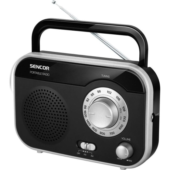 Sencor ������ ��������� AM/FM 1W RMS �����/����� - (SRD 210 BS)