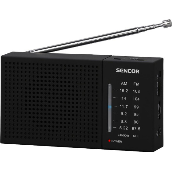 Sencor ������ ��������� AM/FM 3,5mm 2AA ����� - (SRD 1800)