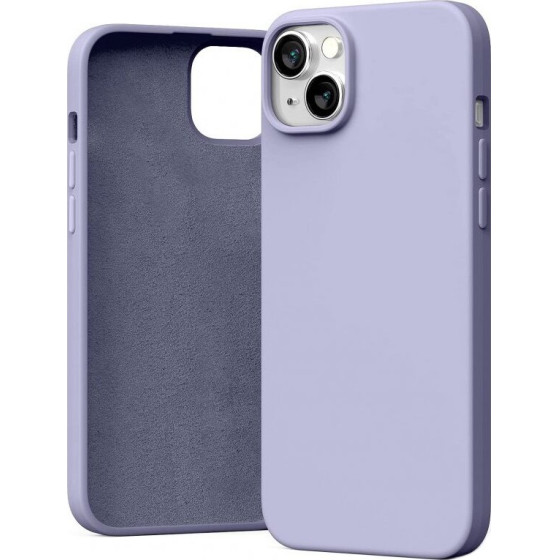 Mercury ���� Goospery Silicone ��� Apple iPhone 14 Plus Lavender Grey