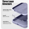 Mercury ���� Goospery Silicone ��� Apple iPhone 14 Plus Lavender Grey