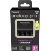 Panasonic ��������� ��������� Eneloop Pro BQ-CC55E Smart & Quick ��� AA/AAA + 4 ��������� size AA BK-3HCDE/2BE 2500 mAh Ni-MH 1.2V Eco Pack - (BQ-CC55E Pro)