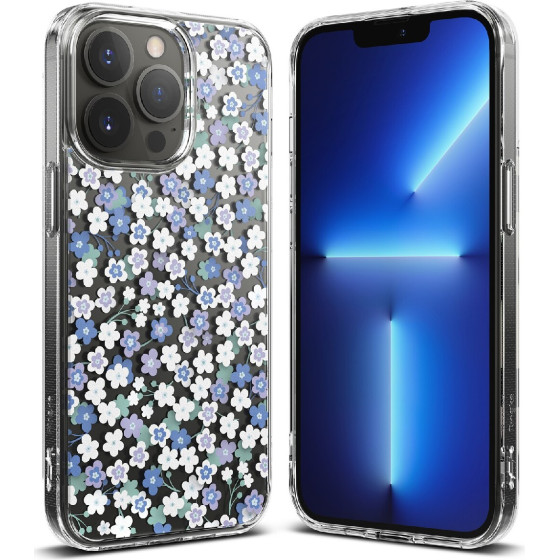 Ringke ���� TPU Fusion Design ��� Apple iPhone 13 Pro Wild Flowers