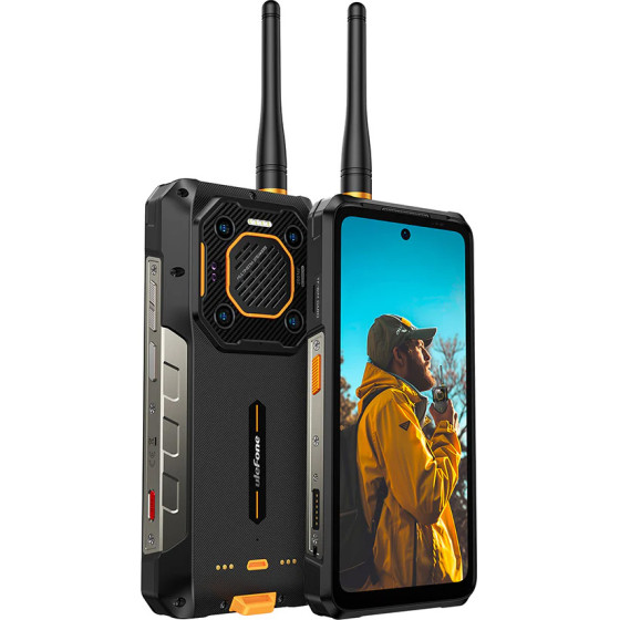 Ulefone Smartphone Armor 26 Ultra WT, 6.78'' 12/512GB, 5G 15600mAh, ����� - (ARMOR26ULTRAWT-BK)