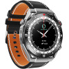 MaxCom Smartwatch Ecowatch 1 1.52'' 400mAh IP67 ����� �� Silicon Pu Leather ��� Metal Band - (EW01)