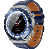 MaxCom Smartwatch Ecowatch 1 1.52'' 400mAh IP67 ���� �� Silicon Pu Leather ��� Metal Band - (EW01)