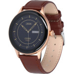 MaxCom Smartwatch FW48 Vanad Satin IP67 200mAh �� 1.32'' Amoled Ecoleather Band Gold Satin - (FW48 Vanad Gold Satin)