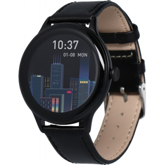 MaxCom Smartwatch IP67 200mAh �� 1.32'' Amoled Ecoleather Band ����� - (FW48 Vanad Satin)