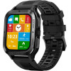 MaxCom Smartwatch IP69K 360mAh �� 1.85'' Ips Gorilla Glass 22mm Silicon Band Graphite �� ���������� ������� - (FW67 Titan Pro)