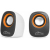Media-Tech ����� Stereo Ibo 3.5mm �� ���������� Usb 6W ����� - (MT3137W)