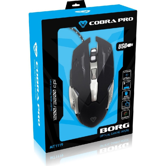 Media-Tech ��������� ������� Cobra Pro Borg 5 �������� + ������ ������� ��������� ��� ��� �������������� - (MT1119)