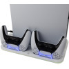 White Shark PS5 Cooling Pad + 2 Charging Dock Slim PS5-DZ504 - (KIMURA-2)