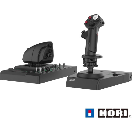 Hori (HPC-045U) Hotas Flight Control System & Mount For PC