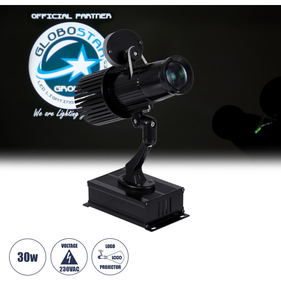 GloboStar Projector Led ������������ ������������� ��������� Official Partner ���������� ����� - 30W Ac 220-240V IP20 - �22.5 x �8 x �28.5cm - 2 ������ ������� - (51176)
