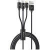 Devia ������� �������� Usb 2.0 EC048 Braided 3in1 Usb A �� Micro Usb & Usb C & Lightning 1.2m Gracious �����