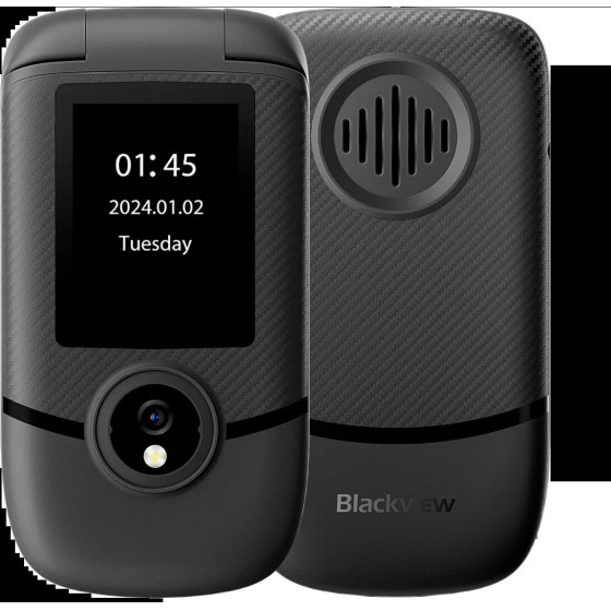 BlackView 4G Flip Phone Black - (N2000)