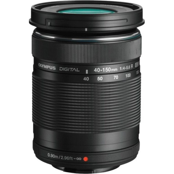 Olympus 40-150mm 1:4-5.6 R Black M.Zuiko Digital (EZ-M4015-R) Lense Micro Ft - (V335390BW000)