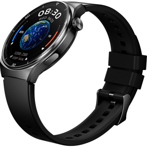 QCY Watch GT2 S3 Black - 1,43'' Hd Amoled Touch 466x466 60Hz Always On Call Bt Smart Watch IPX8 14dAy - (6957141408575)