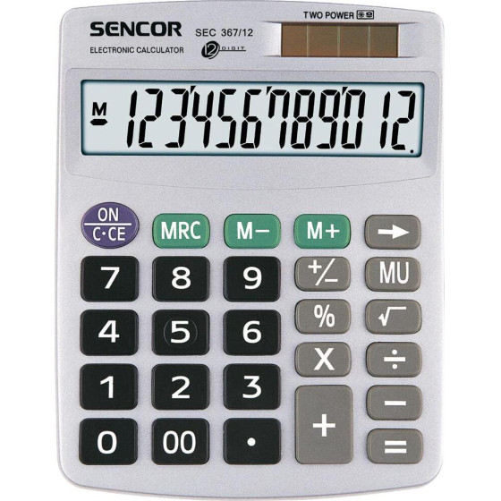 Sencor ������������ Dual 12 ������ Lcd Display ���� - (Sec 367/12)
