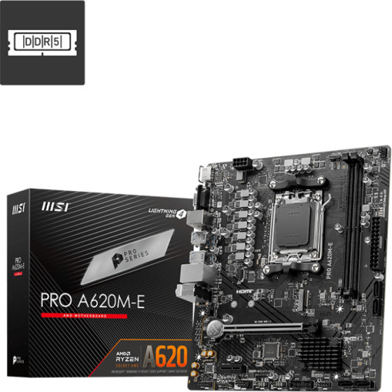 MSI Mb Pro A620M-E - (7E28-001R)