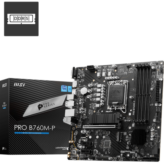 MSI Mb Pro B760M-P - (801-7D98-008)