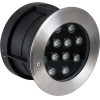 GloboStar UNDERWATER-Julia ��������� ������� ��������� ���� ������ ��� ����������� Led 12W 1140lm 15� Dc 24V ��������� IP68 �18 x �11.2cm ������ ����� 4500K - ���������� ������ - 3 ������ ������� - (90569)