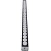 GloboStar WASHER-Javia ����� �������� Wall Washer Led 48W 3840lm 5� Dc 24V ��������� IP67 �100 x �5.2 x �3.6cm (�8.5 �� ����) ��������� Rgbw DMX512 - ���� ������� - 3 ������ ������� - (90557)